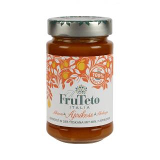 FruTeto Italia 100% Aprikose Bio-Fruchtaufstrich 250g. Fruchtanteil 100%.