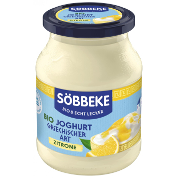 Joghurt griech. Art Zitrone 7,5%