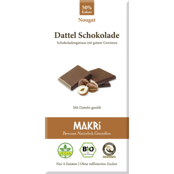 Dattel Schokolade Nougat 50%