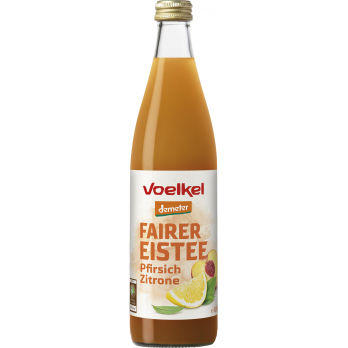 Fairer Eistee Pfirsich Zitrone
