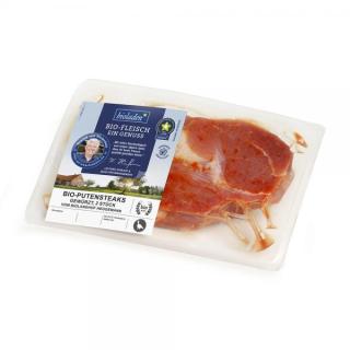 b*Putensteak, gewürzt (2 Steaks)