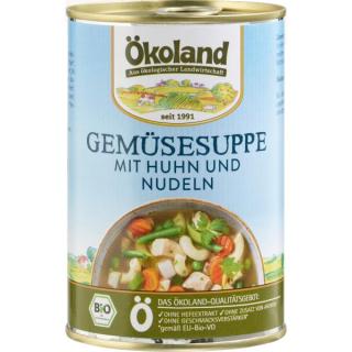 Bio-Gemüsetopf mit Geflügel