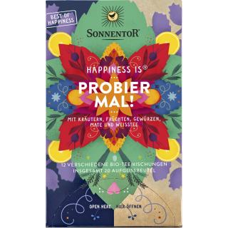 Happiness is Probier mal