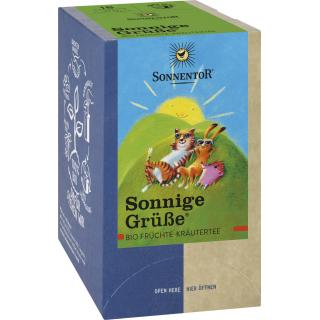Sonnige Grüße Tee 18 Stk. Aufgussbeutel