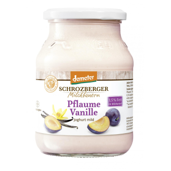 Joghurt Pflaume Vanille 3,5%