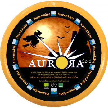 Aurora Gold Hexenkäse ( mit Waldmeister und Rosa Pfeffer)